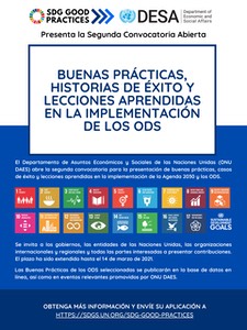 Spanish flyer SDG Good Practices